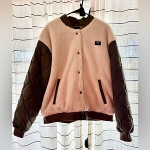 Vans Cream and Olive Green Women's Jacket